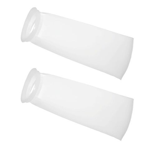 2-Pack 4 Inch Ring Filter Socks, 4"x15" Thick Mesh Felt Filter Bags (1 Micron) with Plastic Ring in Kuwait