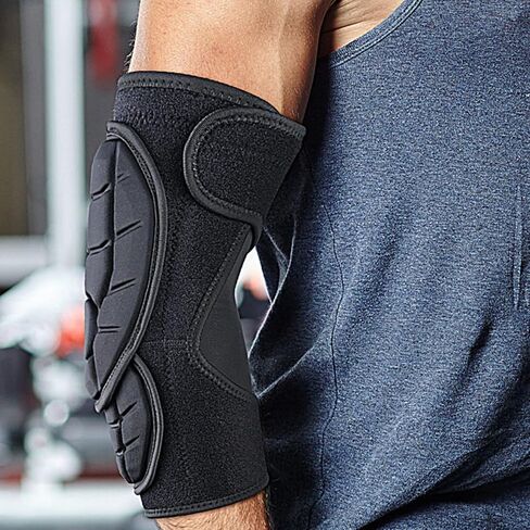 Qianly EVA Foam Arm Protector Anti-Collision Baseball Batting Arm Guard Lightweight Baseball Elbow Guard for Weightlifting in Kuwait