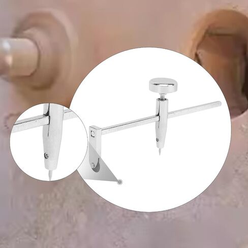 Drywall Circle Cutter Steel Shaft Adjustable Point Plasterboard Saw in Saudi Arabia