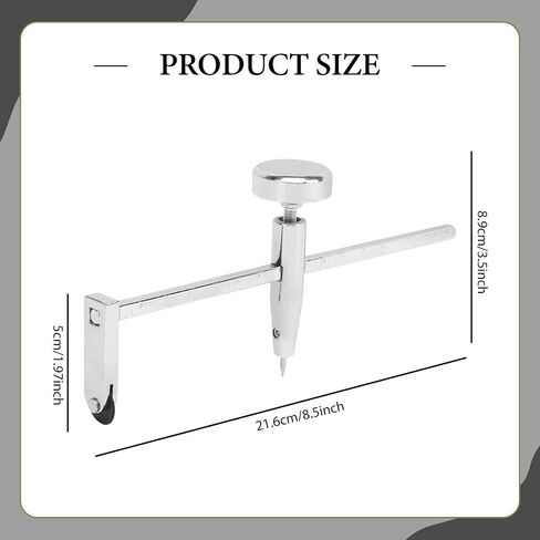 Drywall Circle Cutting with Adjustable Steel Shaft Tool in Kuwait