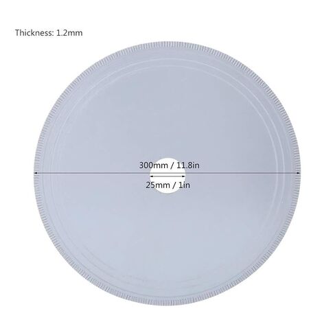 150mm 300mm Circular Saw for Cutting Jadeite, Gemstone, Agate, Crystal – High Hardness, Wear Resistance, Long Life (300×25×1.2mm Straight Teeth Tablets) in Kuwait