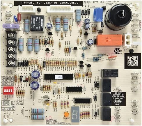 1194-250 62-105217-01-01 for Rheem Ruud Furnace Control Circuit Board in Kuwait