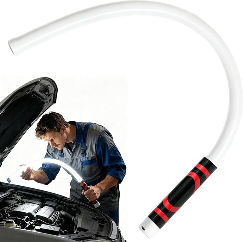 Abnaok Flexible LED Flashlight Stick, 30 in Bendable Mechanic Light with High-Lumen LED, Rechargeable Bendable Flashlight, 3 Lighting Modes, Automotive Illumination Tool for Mechanic Car Repairs in Kuwait