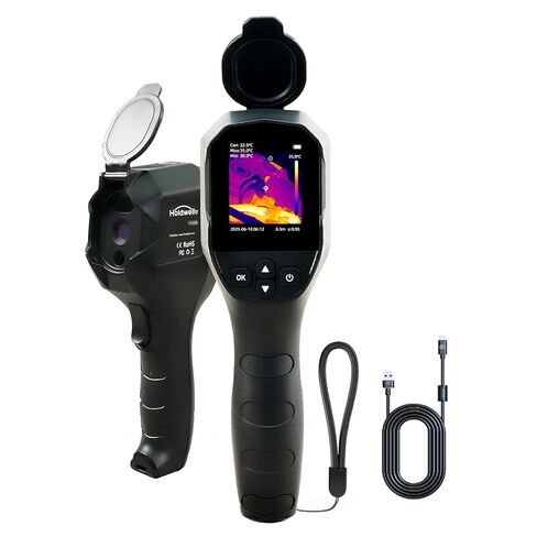 Thermal Imaging Camera 240x240 TISR Super Resolution, 96x96 IR Thermal Imager with 25Hz Refresh Rate, -4°F~1022°F, IP54, 6 Color Palettes, 2000mAh Battery in Kuwait