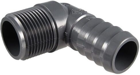 Spears 1413015 1.5" Poly Pipe PVC Insert 90 Degree Elbow in Kuwait