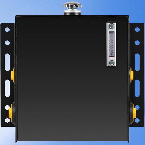 خزان زيت خزان السوائل الهيدروليكية سعة 15 جالونًا للجرارات والشاحنات وفواصل السجل مع غطاء تعبئة مصفاة الاستراحة، ومقياس درجة الحرارة المدمج ومقياس الرؤية، وفولاذ شديد التحمل مقاس 14، وحامل عمودي in Kuwait