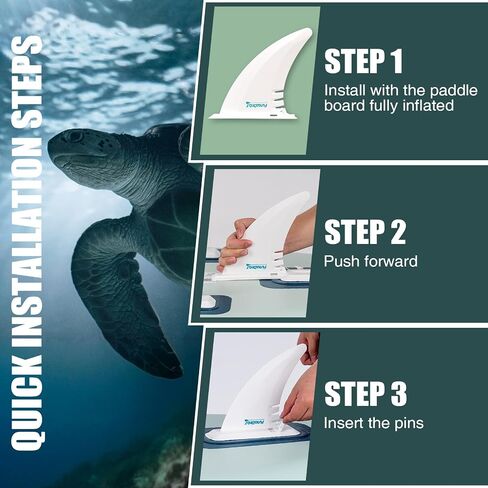 FunWater Inflatable Stand Up Paddle Board with Premium SUP Paddleboard Accessories, Anti-Slip EVA Deck, 11'6''/11'/10'6'' Paddle Boards for Adults & Youth of All Skill Levels in Kuwait