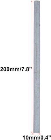 Flat Profile Ferrite Rod 10x200mm Manganese Zinc Core for Medium Wave Radio Antenna Construction and Repair Kits in Saudi Arabia