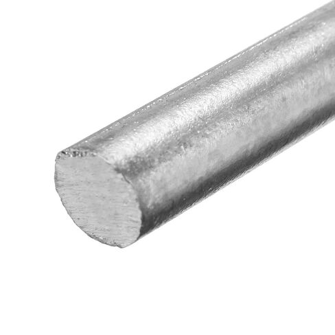 1Pc Zinc Cast Rods High Purity Zinc Rod Anti-Corrosion Solid Round Zinc Rod 12inch Diameter 16mm Length 300mm for Scientific Research Experiment Metal Ship Protection in Kuwait
