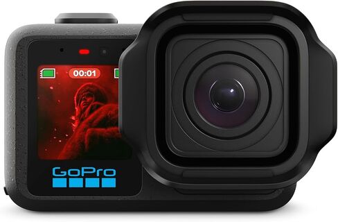 GoPro Mission 1 PRO - كاميرا سينمائية مدمجة مع فيديو 8K60، مستشعر 1 بوصة، أداء متقدم في الإضاءة المنخفضة، صور 50 ميجابكسل، حركة بطيئة 960 إطارًا في الثانية، تثبيت HyperSmooth in Kuwait