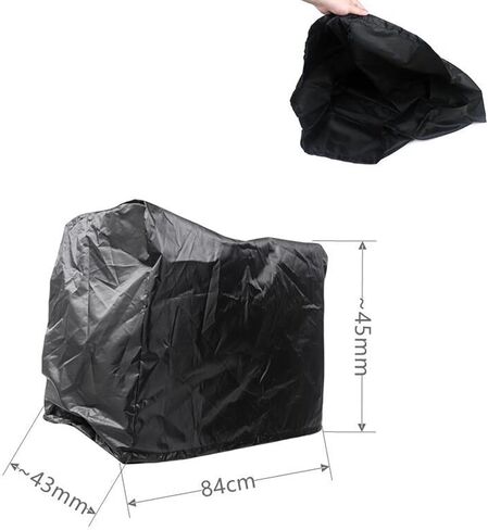 Folding Bike Storage Box, Bicycle Organizer Zipper Dustproof Bag for Hiking Travel, Save Space, L in Kuwait