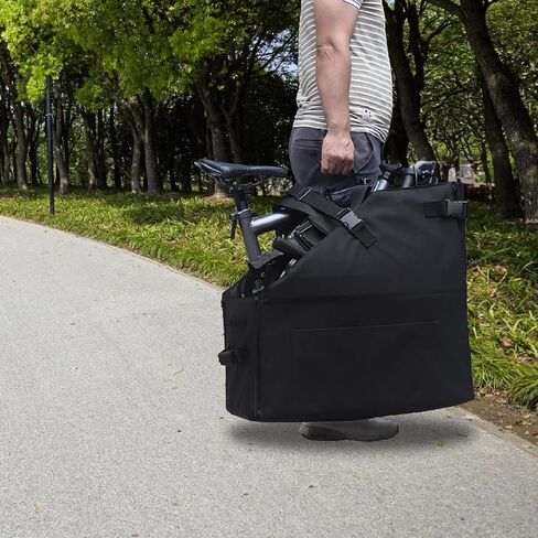 Folding Bike Storage Box - Bicycle Organizer Save Space Container, Waterproof Travel Bag for Hiking, Sturdy Bikes, Size L in Kuwait