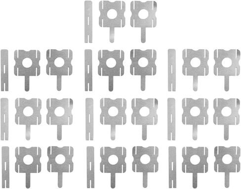 50 Pieces Pack Tabs Connector Electronic Component Connector Soldering Tabs DIY Sheet Spot Metal Structure Suitable, 30Pcs in Kuwait