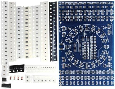 DIY Rotating LED SMD Component Practice Board Skill Training in Kuwait