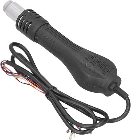 Hot Air Handle Desoldering Handle Replacement Rework 110V Anti Static Non Slip Large Air Volume with Insulation Silicone Sleeve for 858 858D 8858 8586 in Kuwait