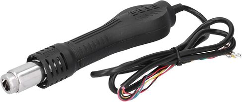 Hot Air Handle Desoldering Handle Replacement Rework 110V Anti Static Non Slip Large Air Volume with Insulation Silicone Sleeve for 858 858D 8858 8586 in Kuwait