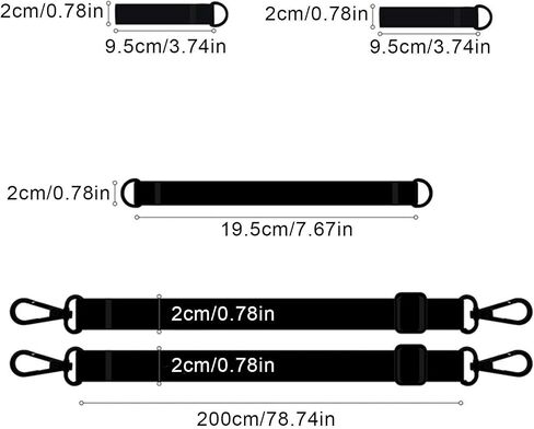 Patio Umbrella Tie Strap - Weatherproof Tie Buckle Strap For Sunshade Umbrellas,Reusable Parasol Tensioner, Camping Accessories For Tent, Sunshade, Canopy Shelter in Kuwait