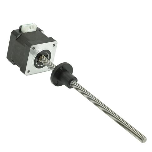 محرك متدرج خطي NEMA 14 مع برغي رصاص 180 مم Tr5*2 in Kuwait