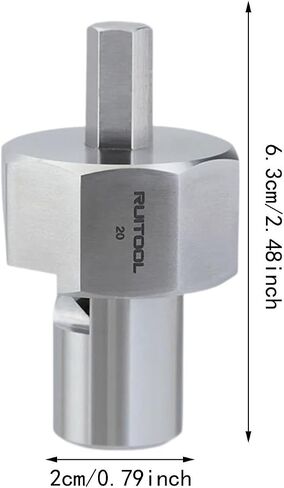 Generic 20mm Dog Hole الشطب مخرطة مع مثقاب النجارة أداة عالمية الملحقات المهنية الفولاذ المقاوم للصدأ in Kuwait