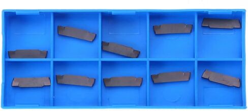 MGMN200-G LDA Carbide Inserts 2mm Steel Grooving Parting Tool Kit for Semi-Finishing Cast Iron Stainless Steel Aluminum 10pcs in Saudi Arabia