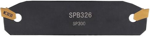 SPB26-3 26mm Part Off Tool with 10pcs GTN-3 SP300 Inserts, Grooving Blade for Semi-Finishing Steel Cuts in Saudi Arabia
