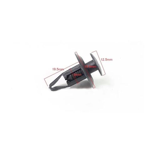 Plastic Rivets Fasteners, 50Pcs Plastic Rivet Fastener 8mm Mud Flaps Push Clips for NA01-56-145 63844-01A00 in Kuwait