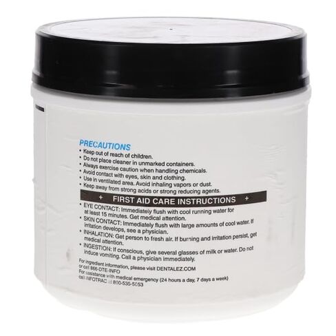 DentalEZ Ramvac SlugBuster Dental Vacuum Line Cleaner, Powder, 40 oz, 900146 - Non-foaming and Non-Chlorinated - Compatible with All Dental Vacuum Systems and Amalgam Separators - Makes 80 Gallons in Kuwait