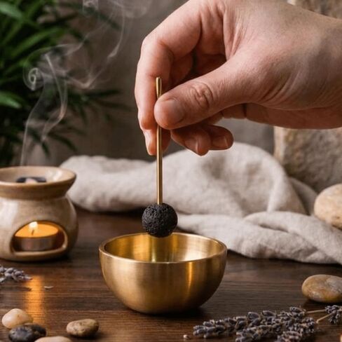 وعاء الموسيقى الصغير هدايا فريدة مصنوعة يدويًا مع وعاء التأمل المهاجم أداة الاسترخاء المحمولة وعاء الموسيقى الحلي ديكور المنزل in Kuwait