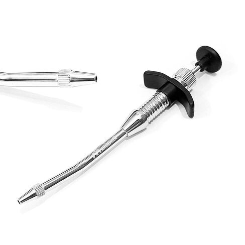 Dental Amalgam Carrier Gun Stainless Steel Filling Material Dispenser with Plastic Handle in Kuwait