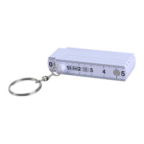 Small Folding Ruler Keychain 50cm 10 Fold Ruler Keyring Hand Travel Ruler Upgrades for Active Measurements in Kuwait