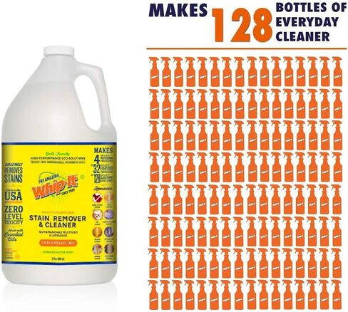 Whip-It Discovery Kit Bundle - Gallon Concentrate and Gallon Laundry, includes 32oz Professional Strength and 32oz Odor Bully (4 Items) in Kuwait
