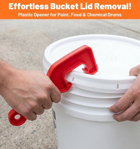 3 Pack Bucket Opener, 5 Gallon Bucket Opener with Non-Slip Grip, Professional Lifter/Remover Wrench for Home Food Storage Containers, Paint Buckets in Kuwait