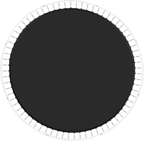 VEVOR Replacement Trampoline Mat, Jumping Mat Fits 12/13/14/15 ft Frame, Universal Jumping Round Trampoline, UV-Resistant Mat with Spring Tool & 72/80/92 V-Rings, Fit 5.5"/6.5"/7" Spring Length in Saudi Arabia