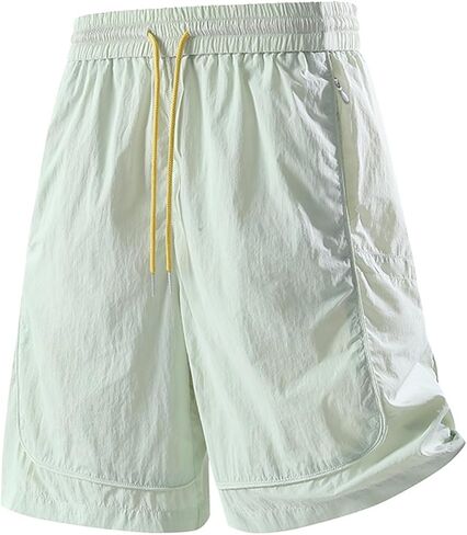 Gym Shorts for Men Lightweight Quick Dry Athletic Shorts 5 Inch Inseam Running Training Drawstring Elastic Waist in Kuwait