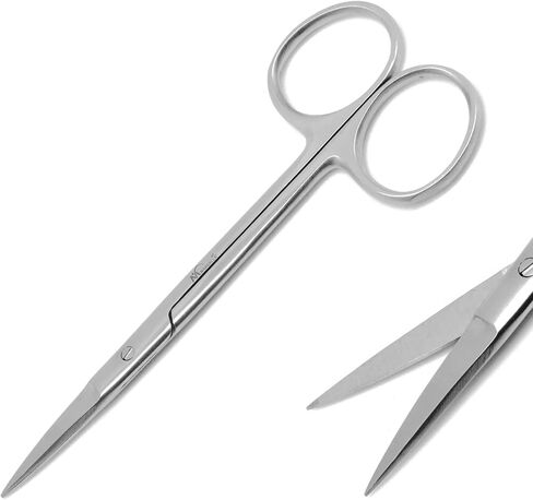 Iris Scissors Straight – Stainless Steel Dental, Surgical & Veterinary Dissecting Scissors Precision Cutting Instrument in Kuwait