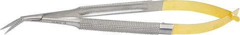 Pomee USA Castroviejo Micro Surgical Scissor – 14cm Angled Precision Instrument in Kuwait