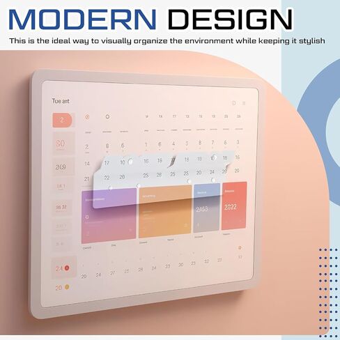 متوافق مع مجموعة أدوات التثبيت على الحائط Skylight Calendar مقاس 15 بوصة (الجيل 1 فقط)، تركيب بدون مسامير وبدون حفر، يتضمن 4 أظافر ومستوى صغير، حامل جدار جاف خالي من التلف (6.28 × 1.77 بوصة) in Kuwait