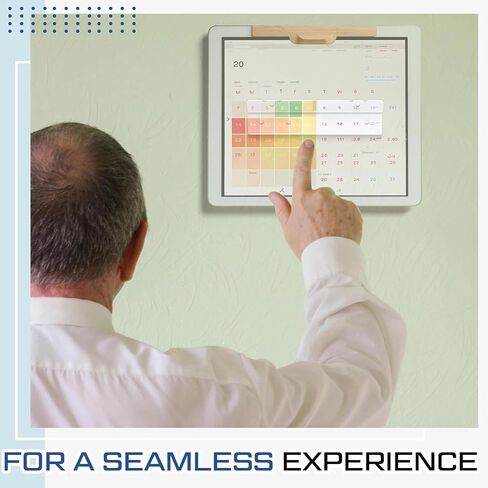 متوافق مع مجموعة أدوات التثبيت على الحائط Skylight Calendar مقاس 15 بوصة (الجيل 1 فقط)، تركيب بدون مسامير وبدون حفر، يتضمن 4 أظافر ومستوى صغير، حامل جدار جاف خالي من التلف (6.28 × 1.77 بوصة) in Kuwait