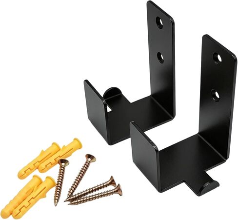 Wall Mount for Samsung One Connect Box Compatible with Frame TV LS03AA LS03BA LS03DA LS03FA Black Porcelain Enamel 3mm 2 Pack in Kuwait