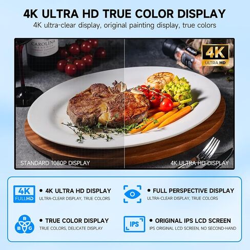 32/43/49/55 Inch Wall-Mount Digital Signage 2K Display 4+32GB Memory Commercial Advertising Screen with Touch/Non-Touch, Multiple Control & Content Creation (Non-touch screen, black, 43 inches) in Kuwait