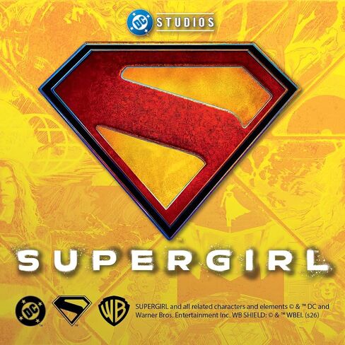 Ata-Boy DC Comcis Supergirl 2026 مجموعة من أربعة أزرار قابلة للجمع مقاس 1.25 بوصة in Kuwait