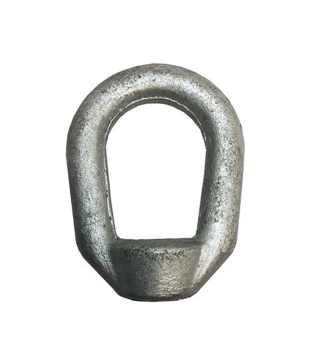صمولة عين مجلفنة 3/8 "كفالة 1/2" قطرة خيط الصنبور مزورة من الصلب الكربوني سعة 2,250 رطل 2 قطعة in Kuwait
