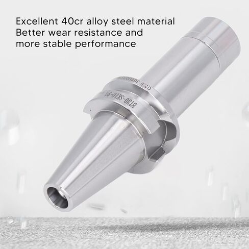 Omabeta Precision Machined Milling Collet Chuck Holder for Stable High Speed Processing, Made of Wear 40CR Alloy Steel, 1 Unit in Kuwait
