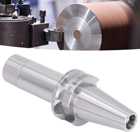 Omabeta Precision Machined Milling Collet Chuck Holder for Stable High Speed Processing, Made of Wear 40CR Alloy Steel, 1 Unit in Kuwait