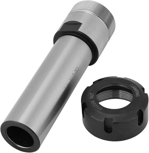 Eujgoov C32-100L Alloy Steel Collet Chuck Holder, Straight Shank CNC Milling Spacer Sleeve/Shaft Extender for Deep Hole Processing, High Rigidity and Strong Clamping Force, Comfortable Feeling, in Kuwait