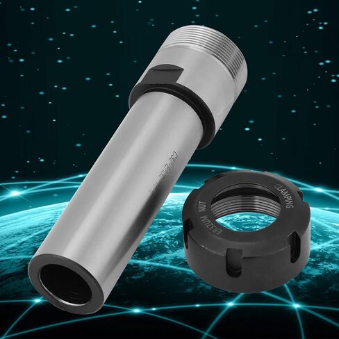 Eujgoov C32-100L Alloy Steel Collet Chuck Holder, Straight Shank CNC Milling Spacer Sleeve/Shaft Extender for Deep Hole Processing, High Rigidity and Strong Clamping Force, Comfortable Feeling, in Kuwait