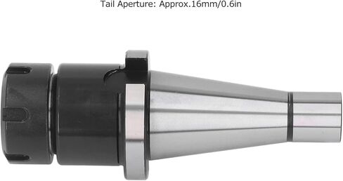 YWBL-WH NT40 Collet Chuck Tool Holder Monolithic Milling Shank Holder 0.003 Accuracy Vacuum Quenched 40Cr Alloy Steel with Wrench for CNC Machine in Kuwait