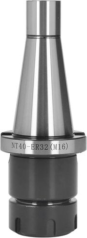 YWBL-WH NT40 Collet Chuck Tool Holder Monolithic Milling Shank Holder 0.003 Accuracy Vacuum Quenched 40Cr Alloy Steel with Wrench for CNC Machine in Kuwait