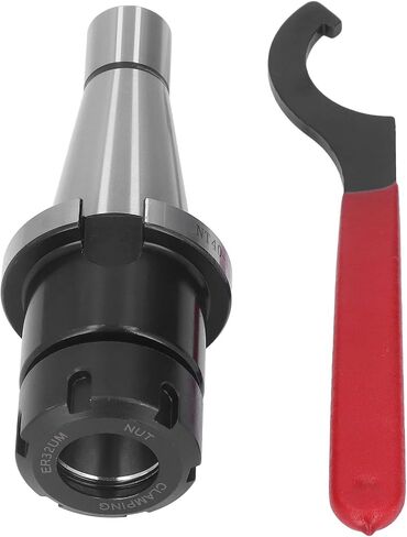 YWBL-WH NT40 Collet Chuck Tool Holder Monolithic Milling Shank Holder 0.003 Accuracy Vacuum Quenched 40Cr Alloy Steel with Wrench for CNC Machine in Kuwait