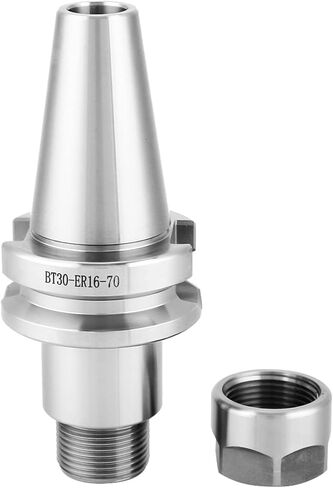 Duokon BT30 ER16 Collet Chuck Tool Holder 20CRMnTi Steel 70mm Gage Length 0.005mm Accuracy High Speed 10000rpm Mill Holder for CNC Engraving Machine Milling Lathe in Kuwait